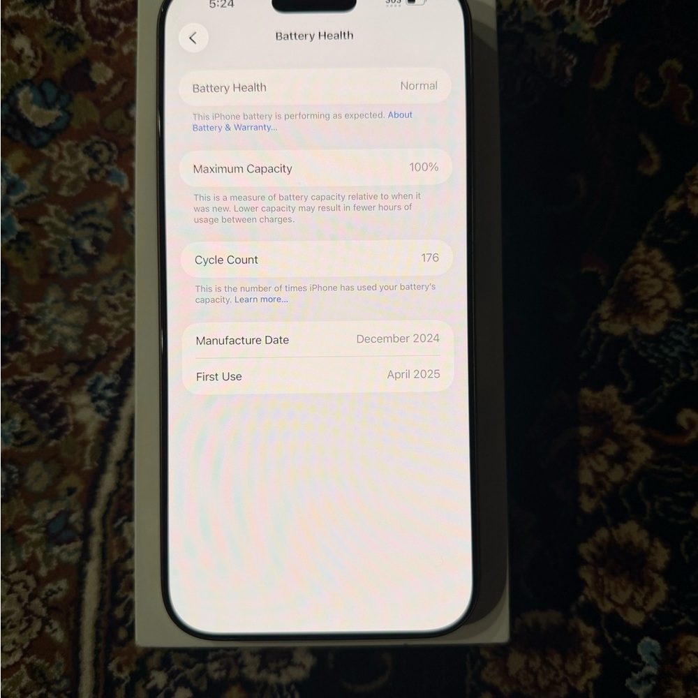 Apple iPhone - Silver